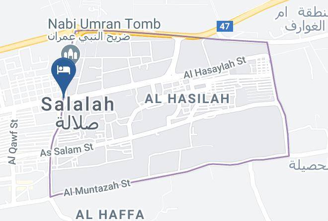 Salalah - Hyatt Salalah Hotel Maps