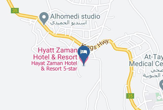 Petra - Hyatt Zaman Hotel & Resort Maps