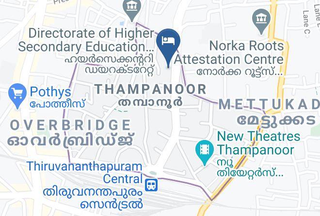 Trivandrum - Hycinth Hotels Maps