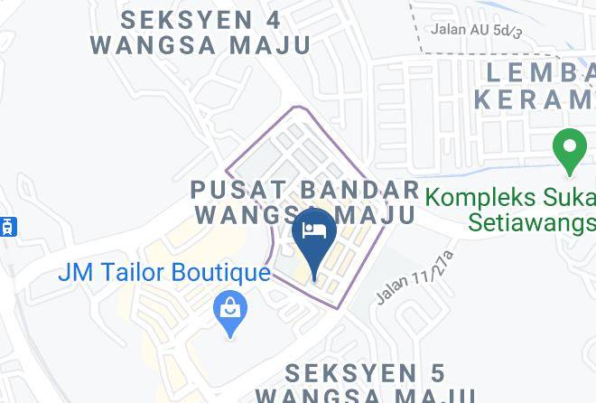 Kuala Lumpur - Hyd Hotel Maps