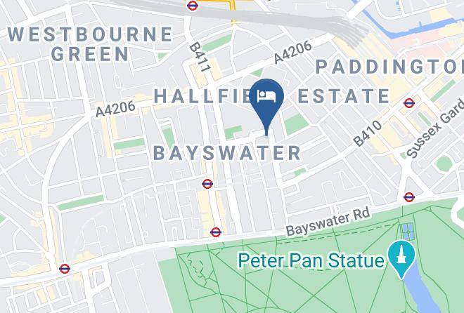 London - Hyde Park Boutique Hotel Maps