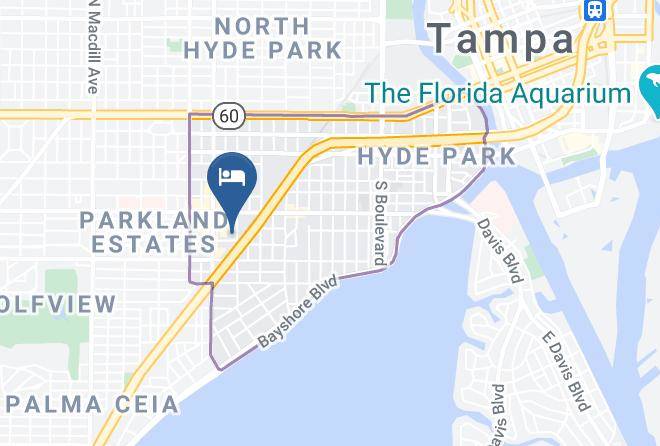 Hillsborough - Hyde Park Hotel Maps