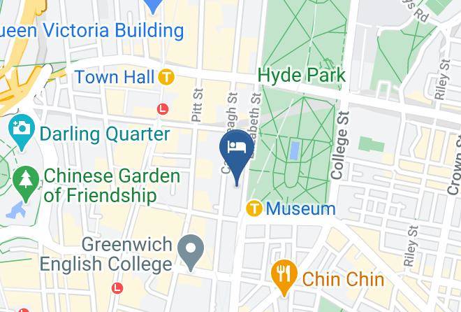 Sydney - Hyde Park In Maps
