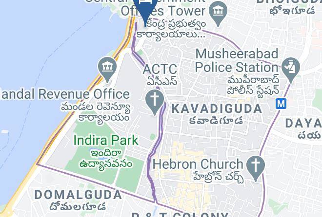 Hyderabad Marriott Hotel & Convention Centre Map