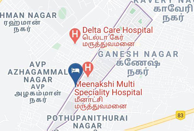 Thanjavur - Hyders Park The Business Hotel Maps