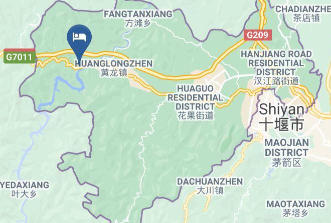 Shiyan - Hydropower Hotel Maps