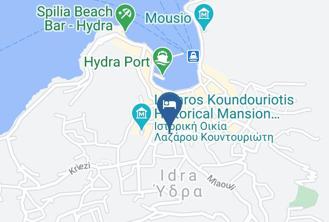 Perifereiaki Enotita Nison - Hydroussa Hotel Maps