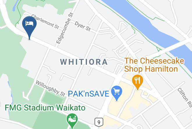 Hamilton - Hygate Motor Lodge Maps