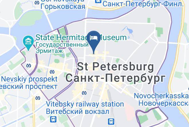 Saint Petersburg - Hygge Cafe & Hotel Maps