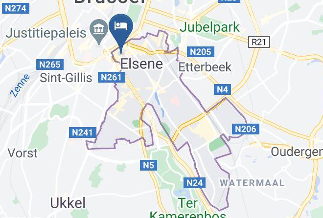 Elsene - Hygge Hotel Maps