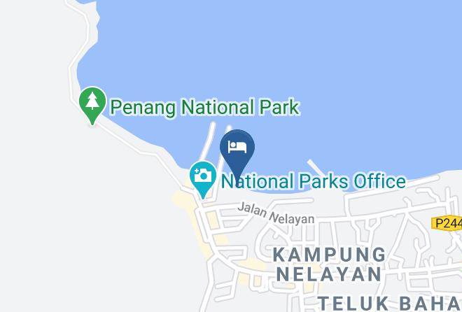 Teluk Bahang - Hype Eco Park Resort & Hype Sportfishing Hotel Maps