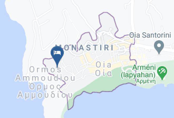 Thira - Hyperion Oia Suites Maps