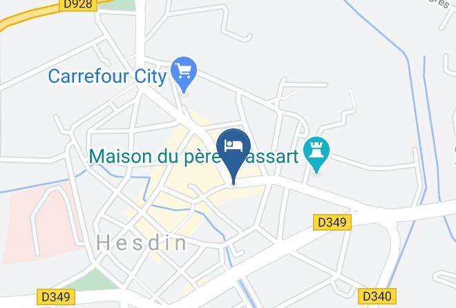 Pas De Calais - Hypnos Hotel Maps