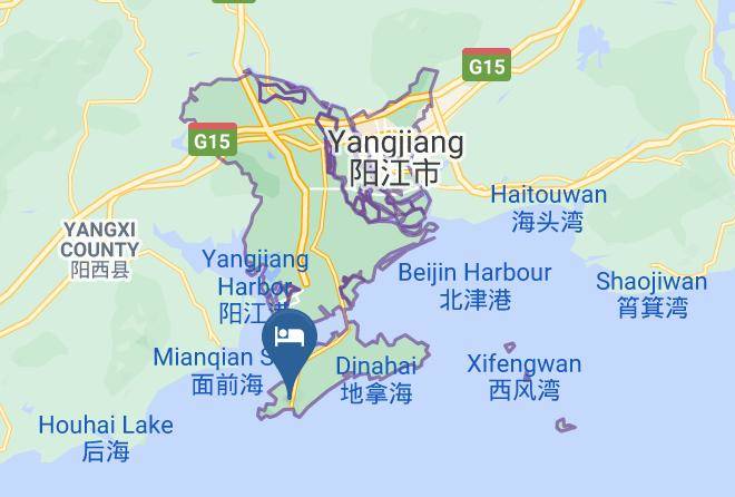 Yangjiang - Hypon Resort Hotel Maps