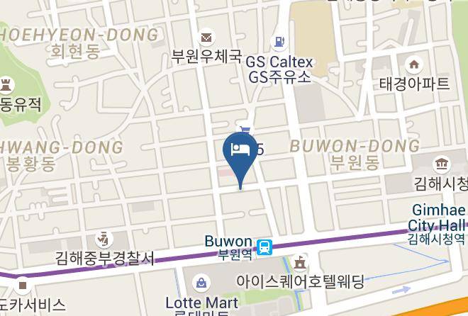 Gimhaesi - Hyu Hotel Maps
