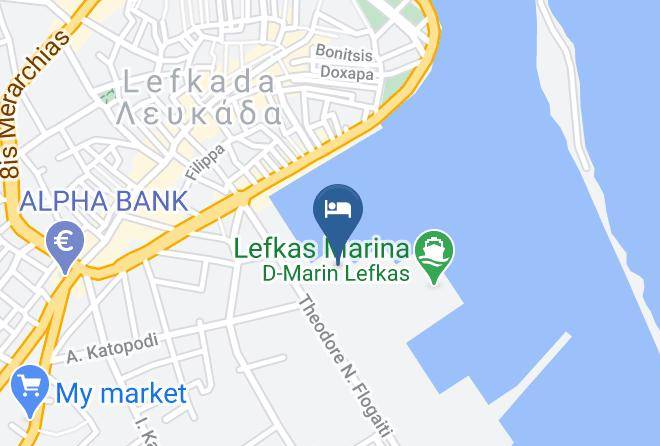 Levkas - Ianos Hotel Maps