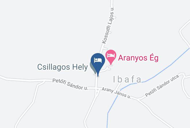 Ibafa - Ibafai Paplak Vendeghaz Maps
