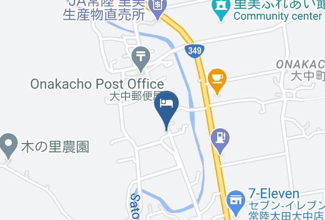 Hitachiota City - Ibaraki Prefectural Satomi Outdoor Activity Center Maps
