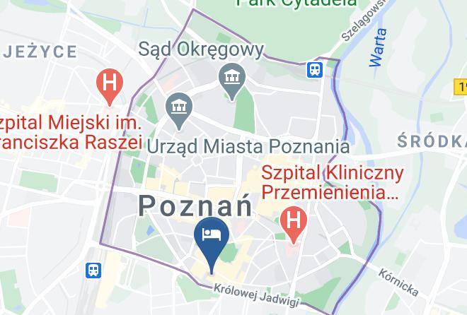 Poznan - Ibb Andersia Hotel Poznan Centrum Maps
