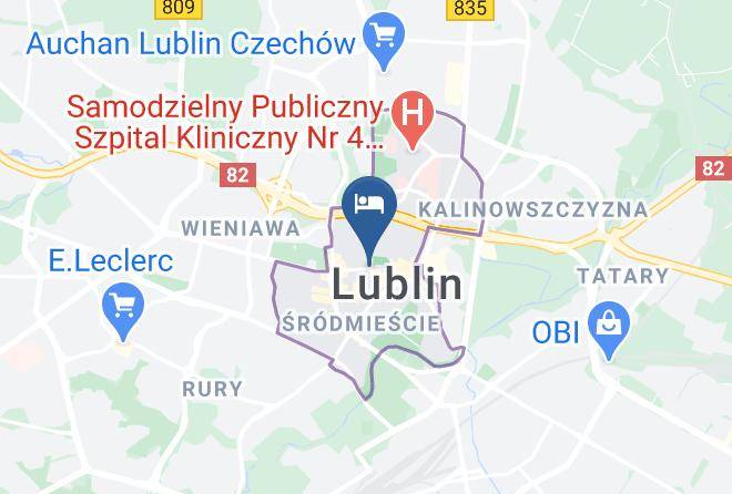 Ibb Grand Hotel Lublinianka Map