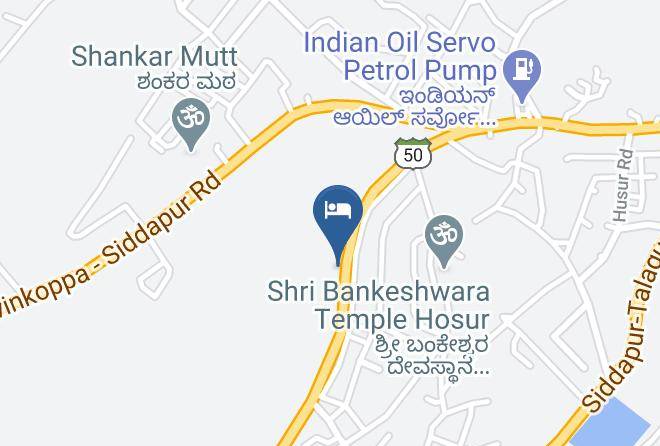 Siddapur - Ibbani Homestay Maps