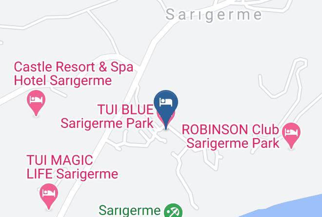 Mugla - Tui Blue Sarigerme Park Maps