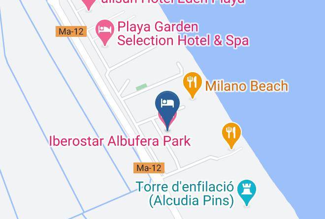 Iberostar Albufera Park Map