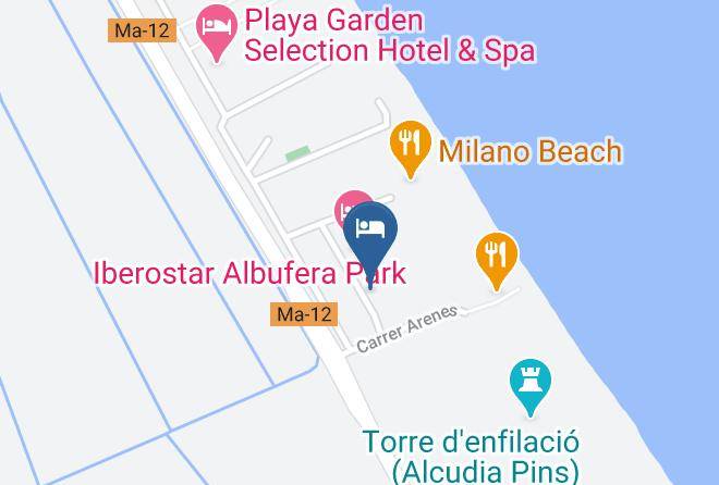 Baleares - Iberostar Albufera Playa Maps