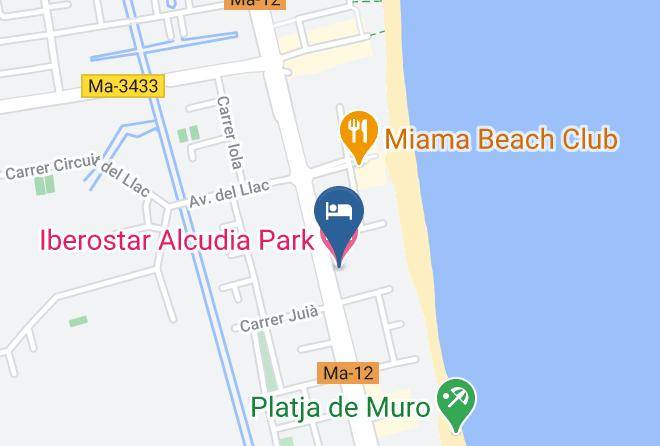 Baleares - Iberostar Alcudia Park Maps
