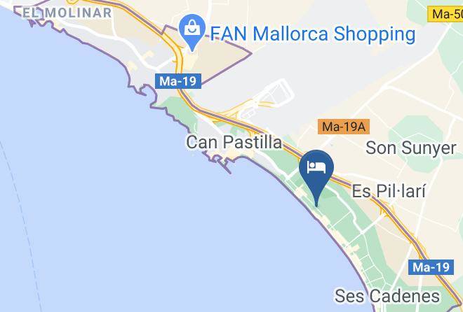 Baleares - Iberostar Bahia De Palma Maps