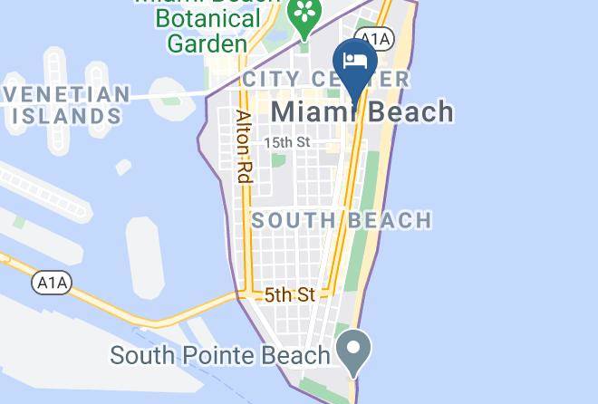 Miami Dade - Iberostar Berkeley Shore Hotel Maps