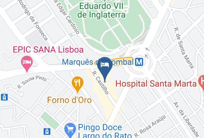 Lisbon - Iberostar Selection Lisboa Maps