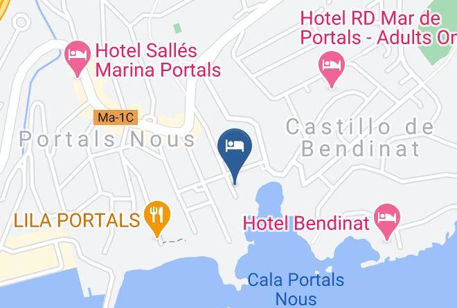 Baleares - Iberostar Grand Portals Nous Maps