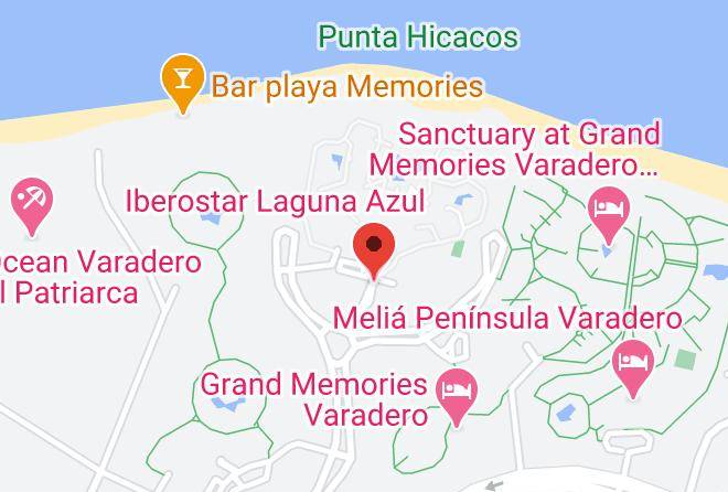 Cardenas - Iberostar Laguna Azul Maps