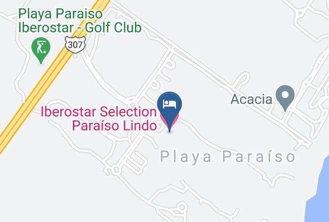 Iberostar Selection Paraiso Lindo Map