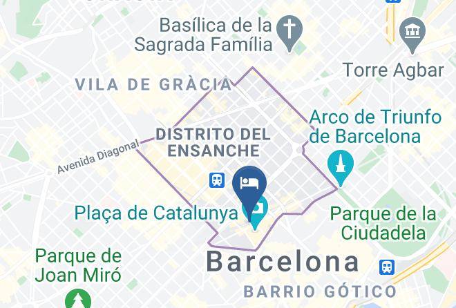 Barcelona - Iberostar Selection Paseo De Gracia Maps
