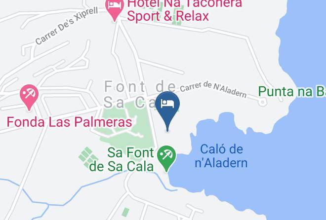 Iberostar Pinos Park Map