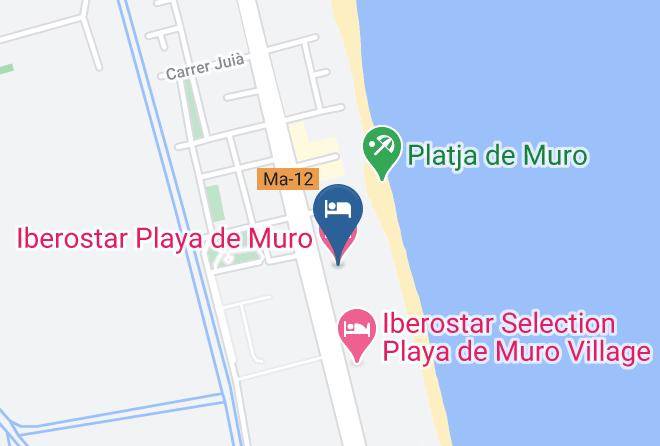 Baleares - Iberostar Playa De Muro Maps
