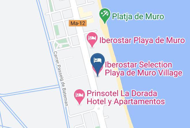 Baleares - Iberostar Selection Playa De Muro Village Maps