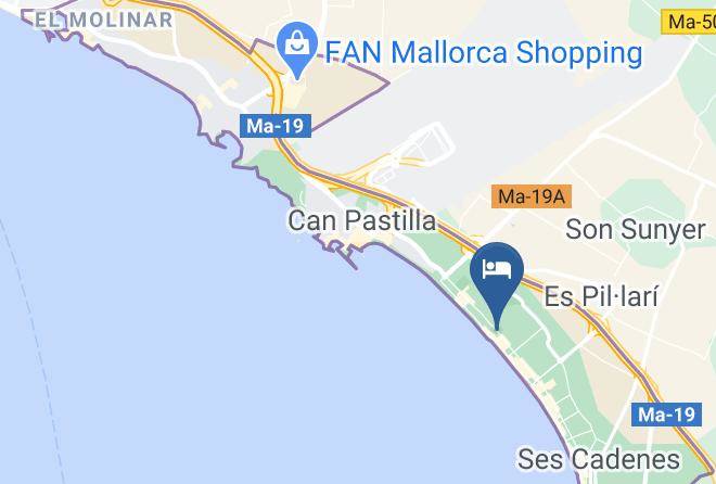 Iberostar Selection Playa De Palma Map