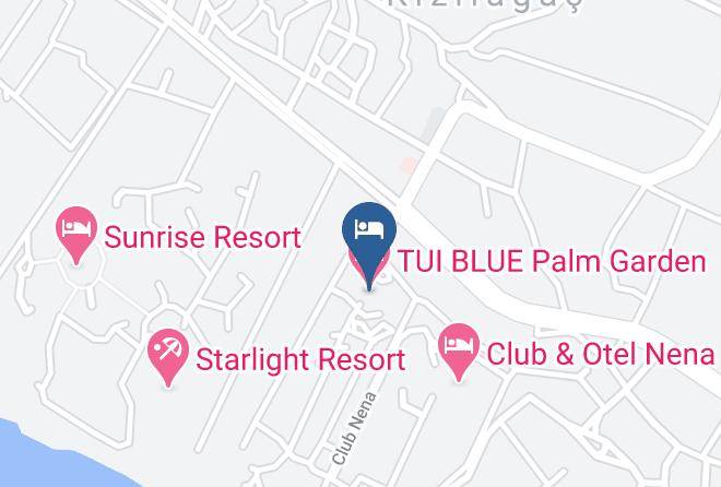 Tui Blue Palm Garden Map