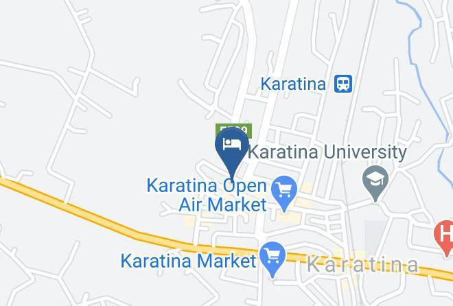 Nyeri - Ibis 2000 Hotel Karatina Maps
