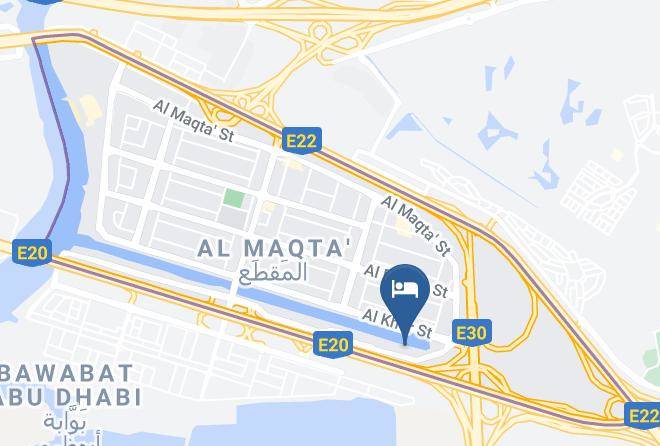 Abu Dhabi - Ibis Abu Dhabi Gate Maps