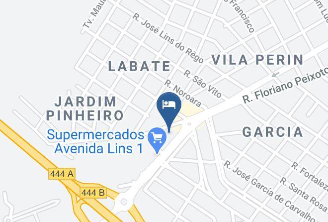 Lins - Ibis Lins Hotel Maps