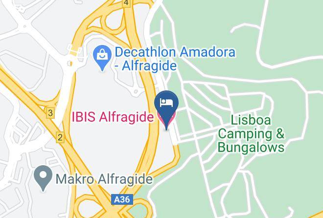 Amadora - Ibis Lisboa Alfragide Maps