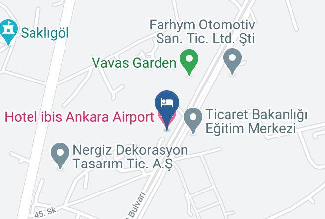 Balikhisar - Hotel Ibis Ankara Airport Maps