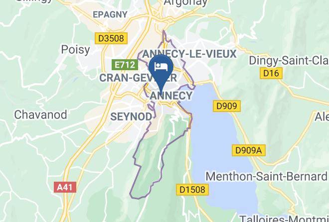 Haute Savoie - Ibis Annecy Centre Vieille Ville Maps