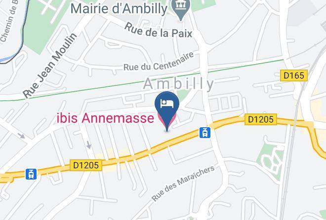 Haute Savoie - Ibis Annemasse Maps
