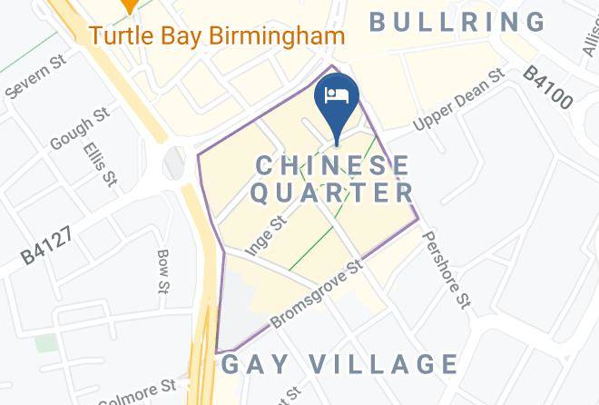 Ibis Birmingham New Street Station Map