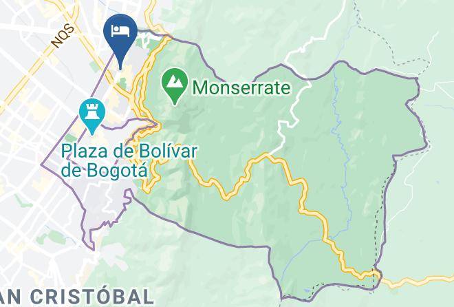 Bogota - Ibis Bogota Museo Maps
